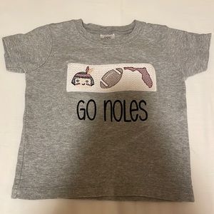 FSU toddler embroidered T-shirt